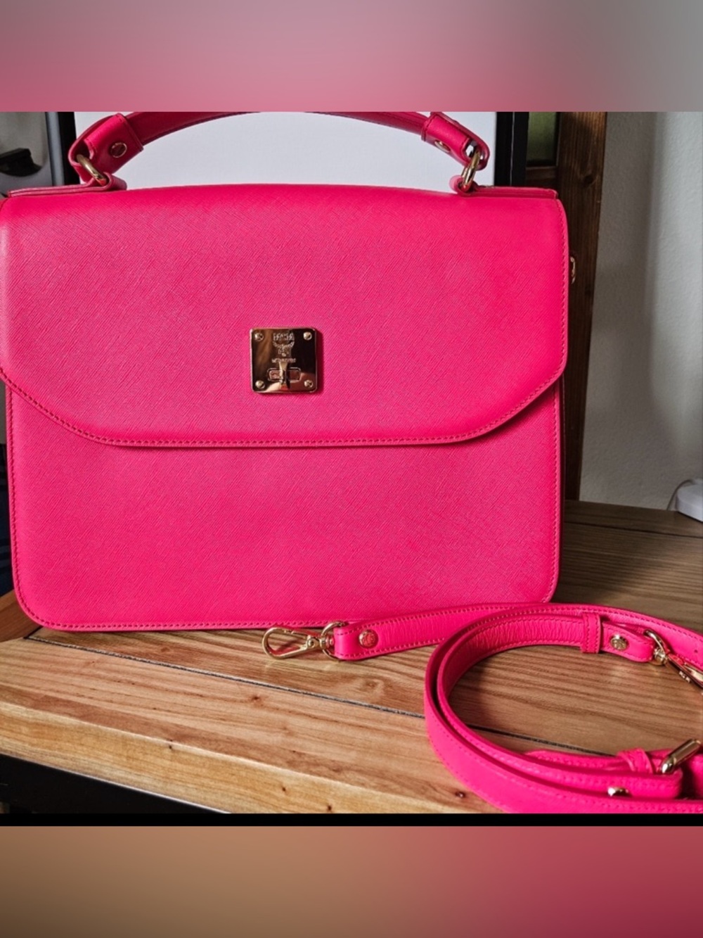 💖MCM Pink Crossbody Bag💖